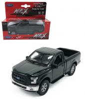 Welly Машинка Ford F-150 Regular Cab темно-зеленый 43701W-G