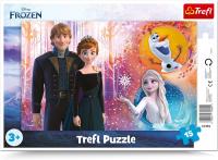 Пазл-рамка 15  "Disney Холодное сердце. Счастливые воспоминания"