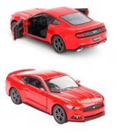 Kinsmart Модель Ford Mustang GT 2015 1:38 (красная)