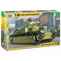 Сборная модель "Советский средний танков Т-28"