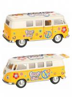 Модель Volkswagen Classical bus 1962 1:32 (желтый)