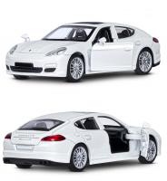 Welly Машинка Porsche Panamera S металл 43619W-W белый
